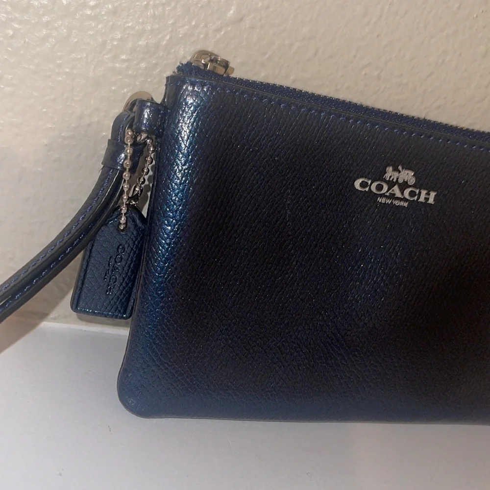 Coach navy blue